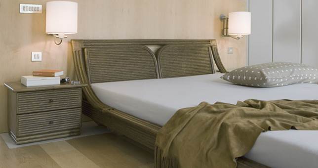 Dormitorio Rattan, Bambu y fibras naturales
